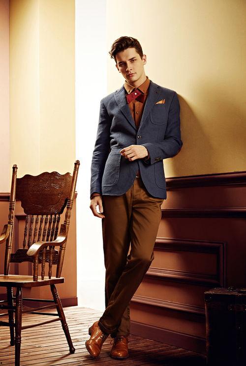 西装男模图片欧美