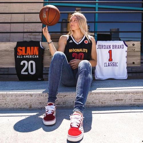欧美篮球女生帅气图片